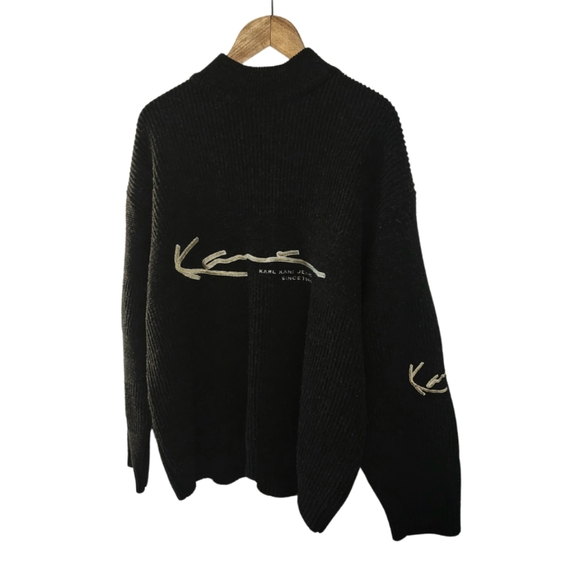 Vintage x 90s “made in Korea” Karl Kani Jean Oversize Sweater - Picture 8 of 9